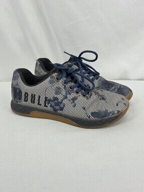NOBULL Women's Floral Trainer Navy Blue size 7